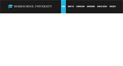 Desktop Screenshot of homeschooluniversity.org